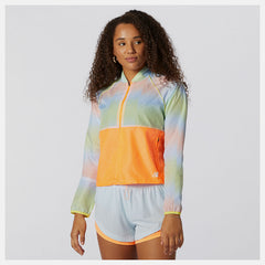 Printed Fast Flight Jacket | New Balance Clothing Citrus Punch - Women