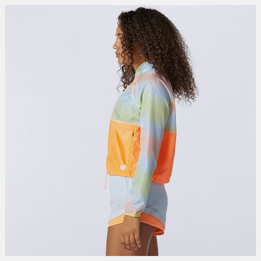 Printed Fast Flight Jacket | New Balance Clothing Citrus Punch - Women