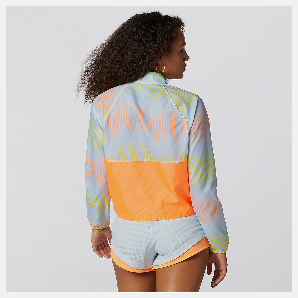 Printed Fast Flight Jacket | New Balance Clothing Citrus Punch - Women