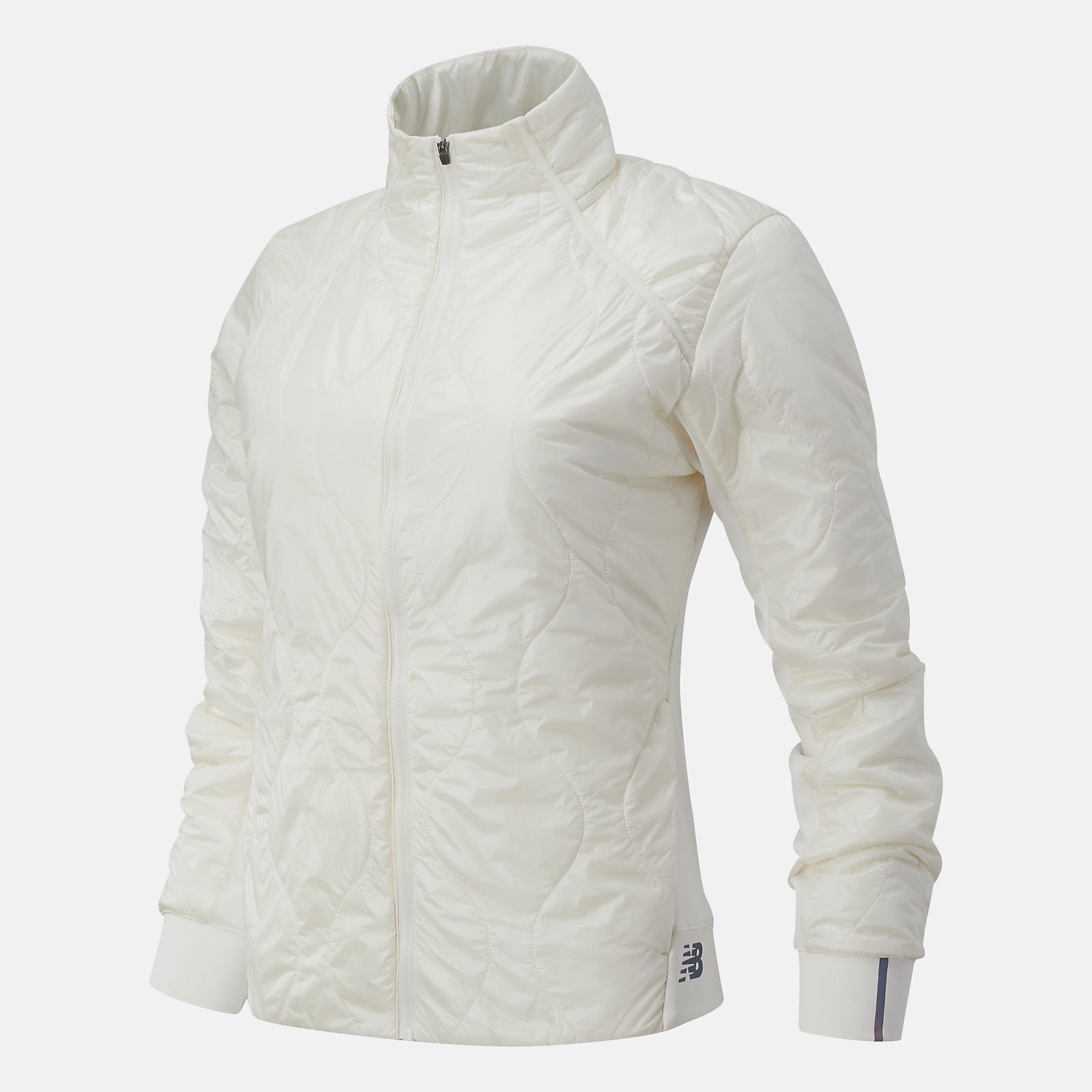 NYC Marathon Q Speed Quilted Jacket | New Balance Clothing Sea Salt - Women