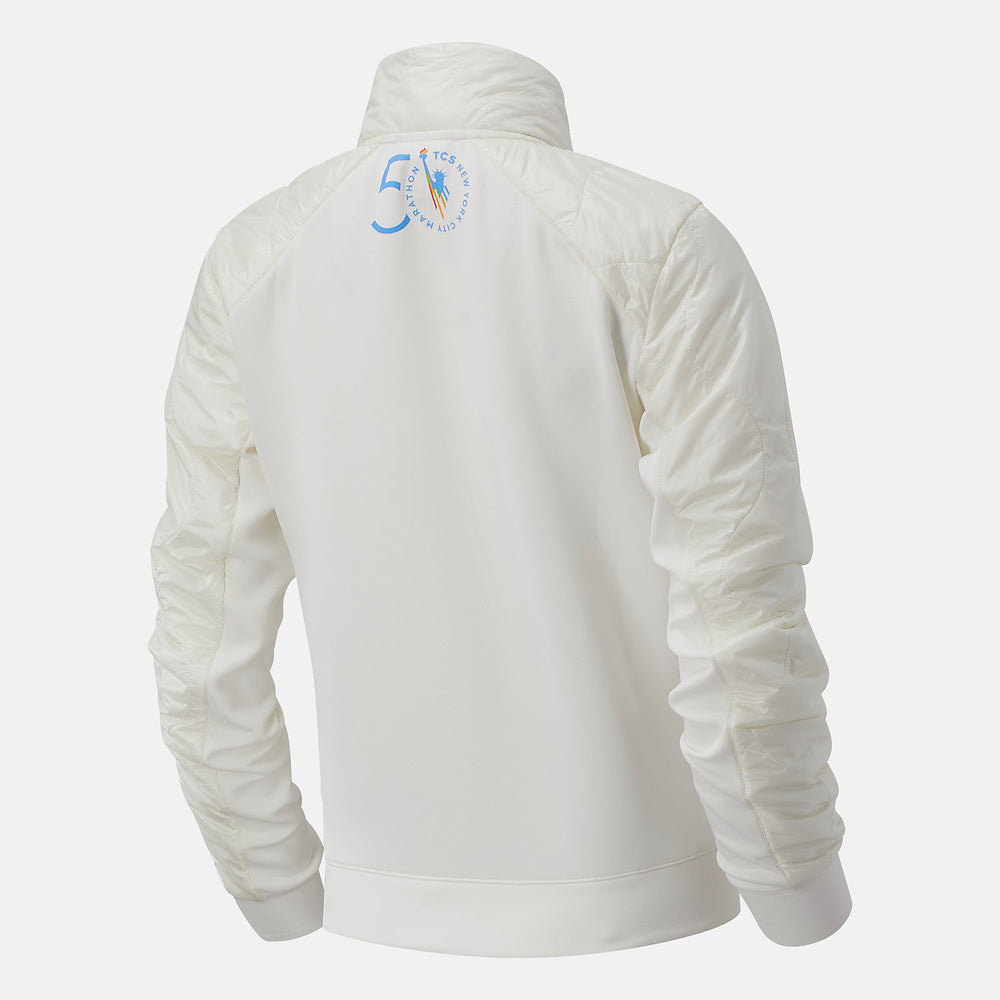 NYC Marathon Q Speed Quilted Jacket | New Balance Clothing Sea Salt - Women