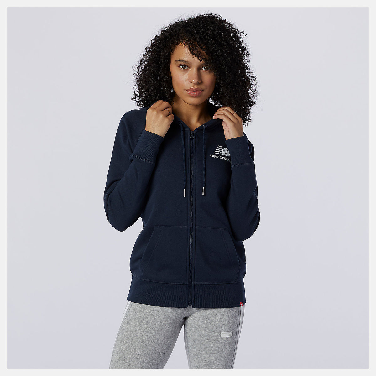 Essentials FZ Hoodie | New Balance Clothing Eclipse - Women