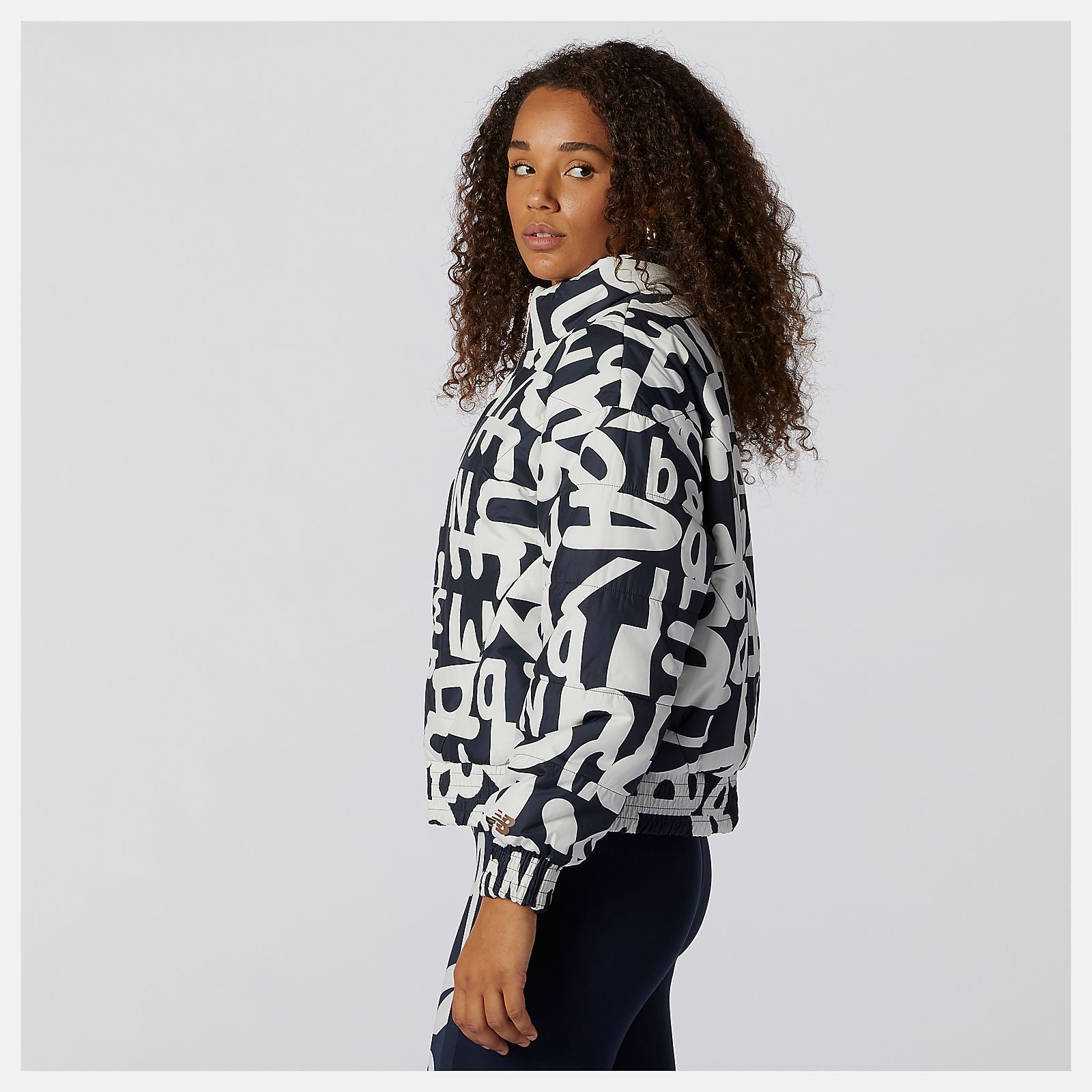 Determination Packable Printed Quilted Jacket | New Balance Clothing Eclipse - Women