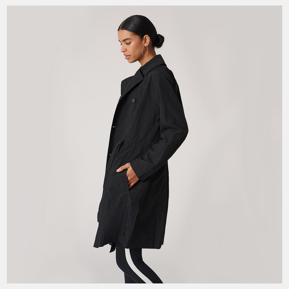 Bandier Tech Trench | New Balance Clothing Black - Women