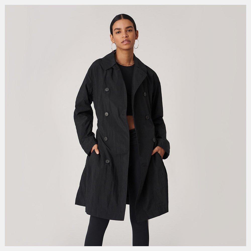 Bandier Tech Trench | New Balance Clothing Black - Women