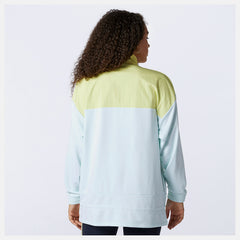 Achiever Mix Media Jacket | New Balance Clothing White/Jade - Women