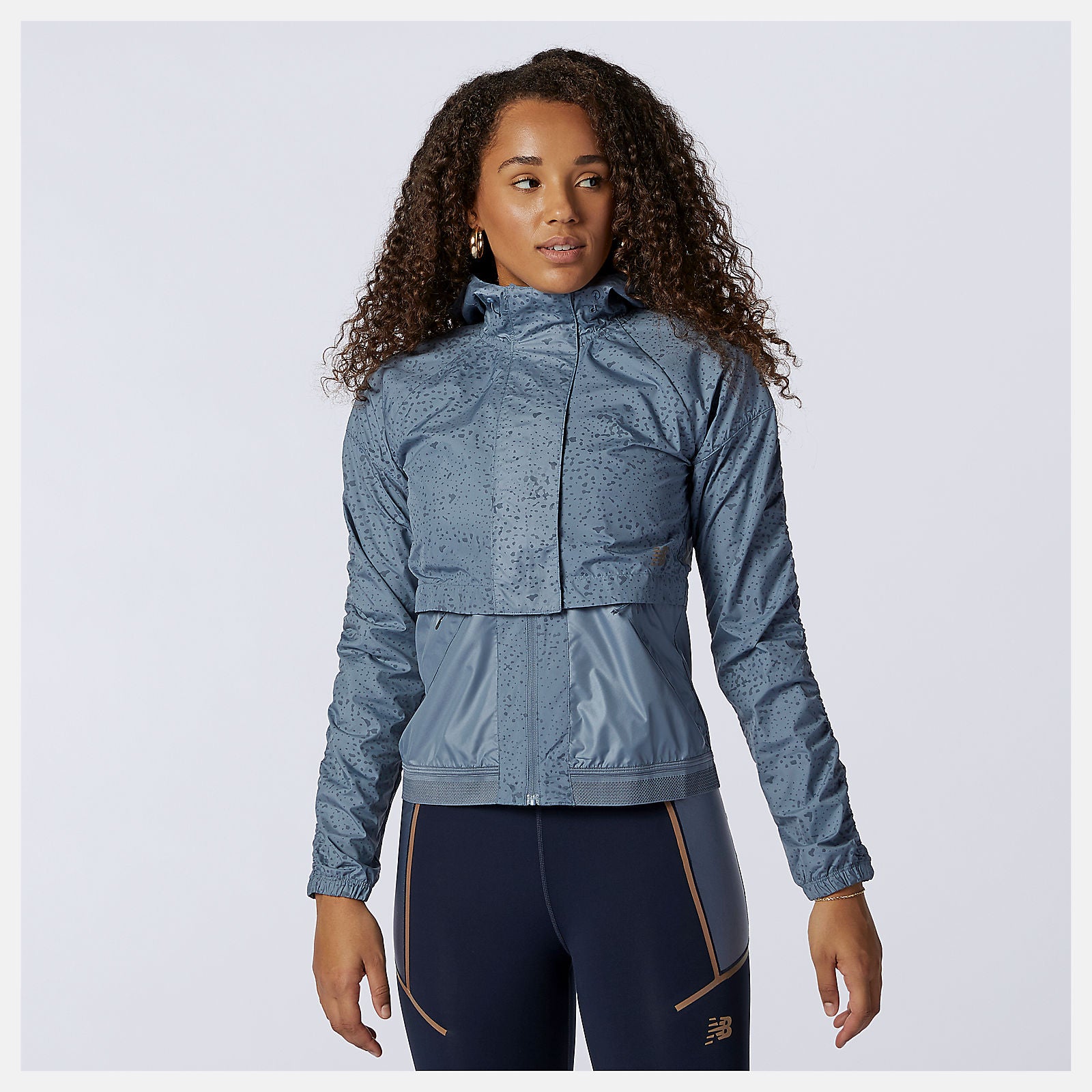PMV 3-in-1 Portable Jacket | New Balance Clothing Ocean Grey - Women