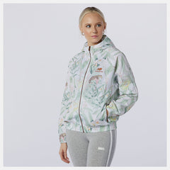 NB Essentials Botanical Jacket | New Balance Clothing White Print - Women