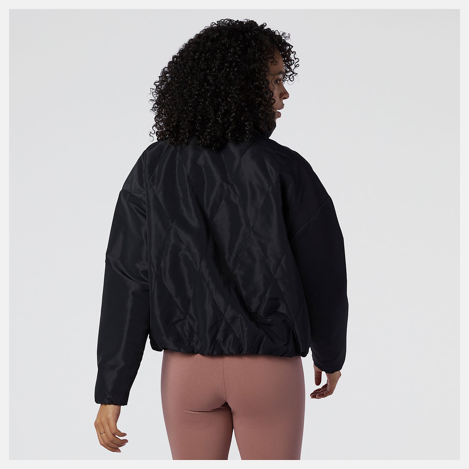 NB Athletics Argyle Quilted Jacket | New Balance Clothing Black - Women