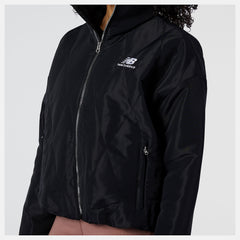 NB Athletics Argyle Quilted Jacket | New Balance Clothing Black - Women