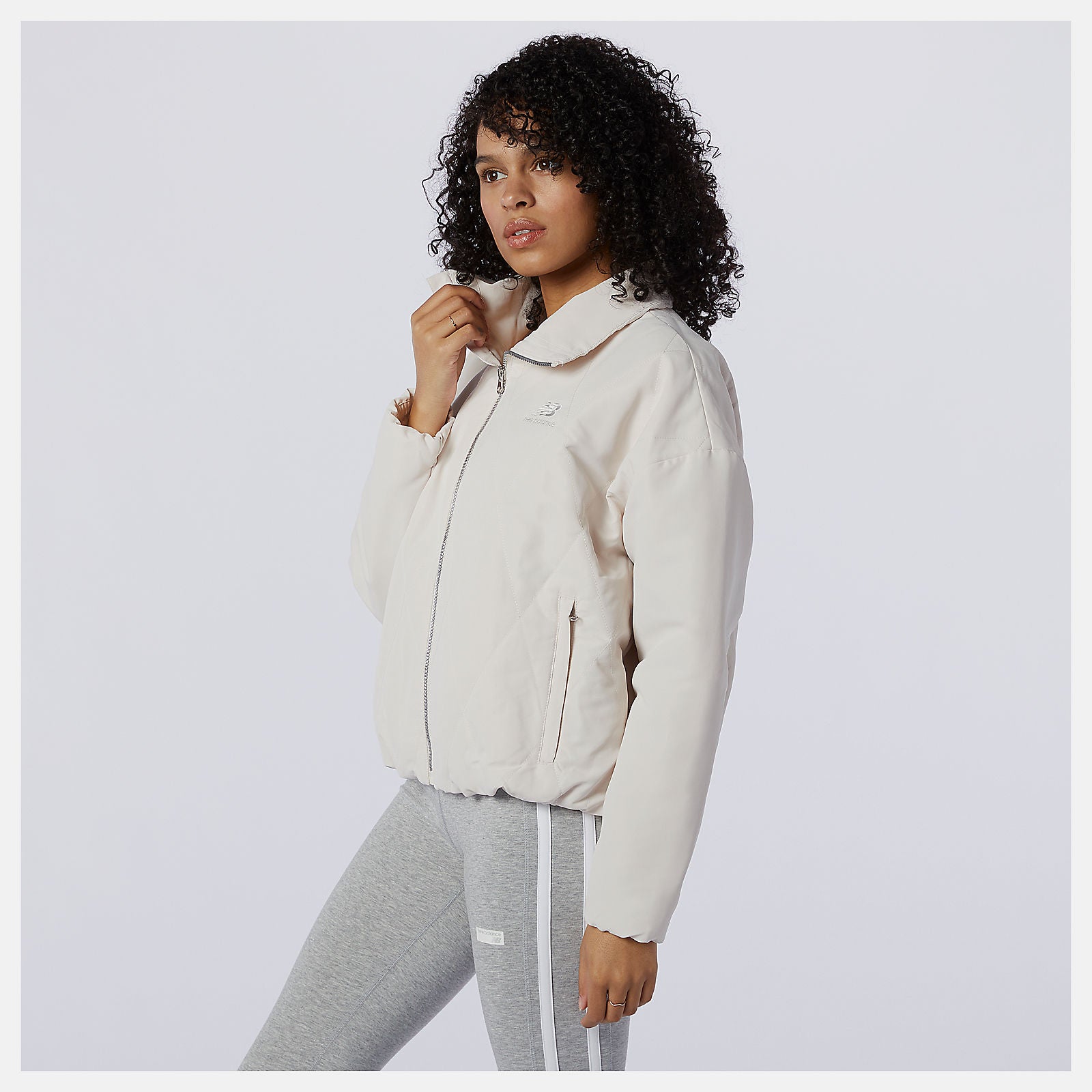 NB Athletics Argyle Quilted Jacket | New Balance Clothing Raw Silk - Women