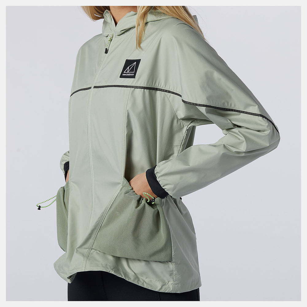 NB All Terrain Jacket | New Balance Clothing Silver - Women