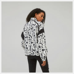 Relentless Printed Woven Jacket | New Balance Clothing White - Women