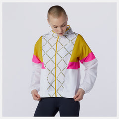 Printed Fast Flight Jacket | New Balance Clothing Gold - Women