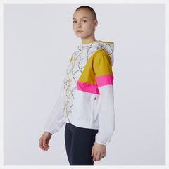 Printed Fast Flight Jacket | New Balance Clothing Gold - Women