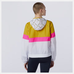 Printed Fast Flight Jacket | New Balance Clothing Gold - Women