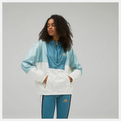 NB Athletics Higher Learning Anorak | New Balance Clothing Storm Blue - Women