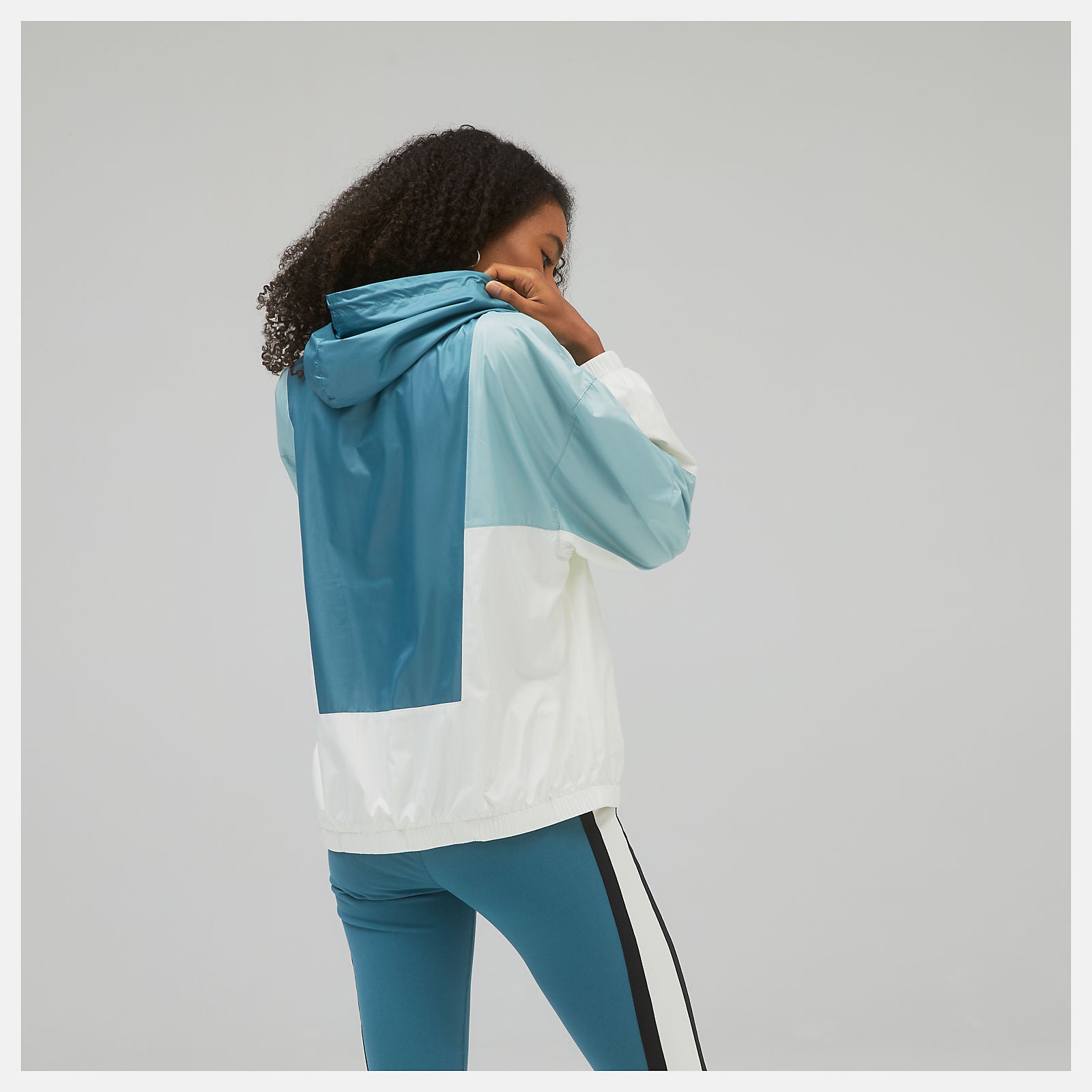 NB Athletics Higher Learning Anorak | New Balance Clothing Storm Blue - Women