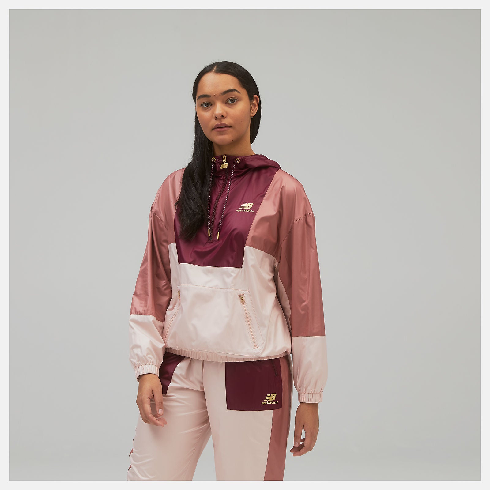 NB Athletics Higher Learning Anorak | New Balance Clothing Henna - Women
