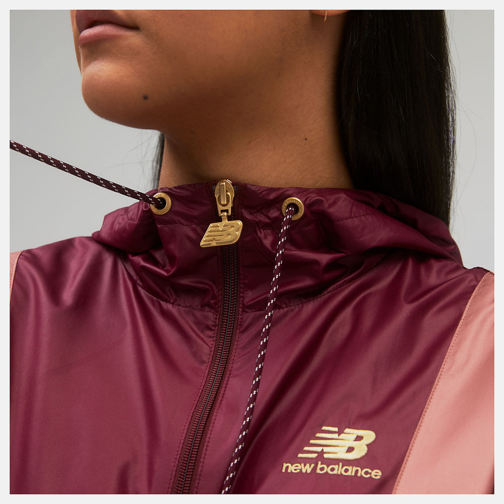 NB Athletics Higher Learning Anorak | New Balance Clothing Henna - Women