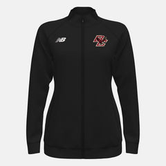 Knit Training Jacket(Boston College) | New Balance Clothing Team Black - Women