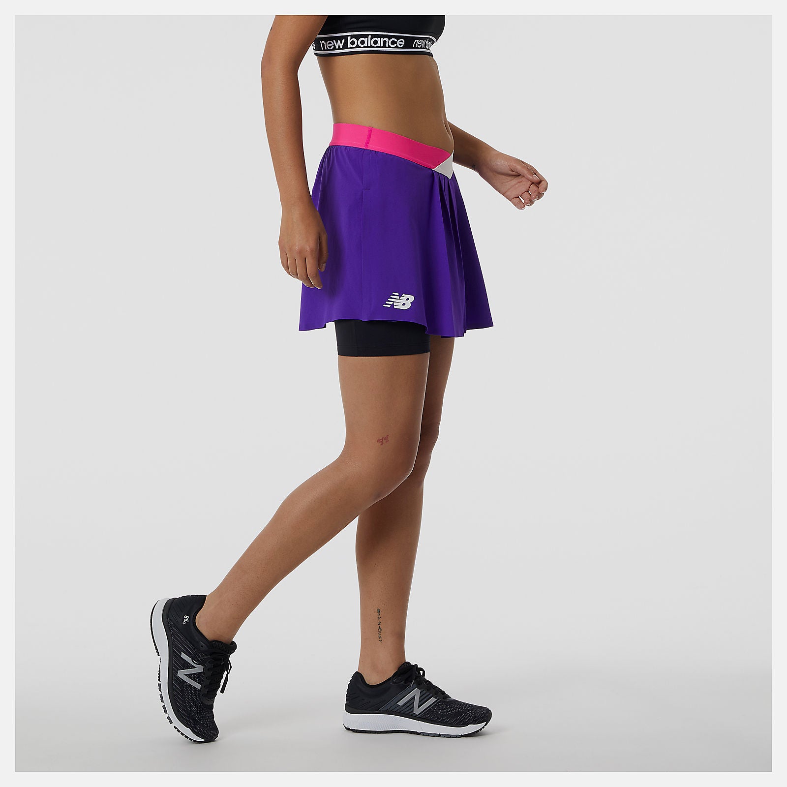 Tournament Woven Skort | New Balance Clothing Deep Violet - Women