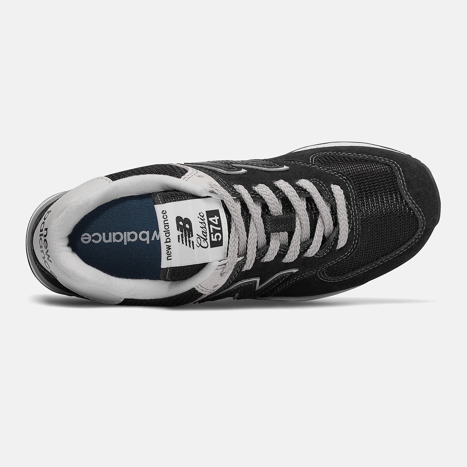 574 Core | New Balance Shoes Black/White - Women
