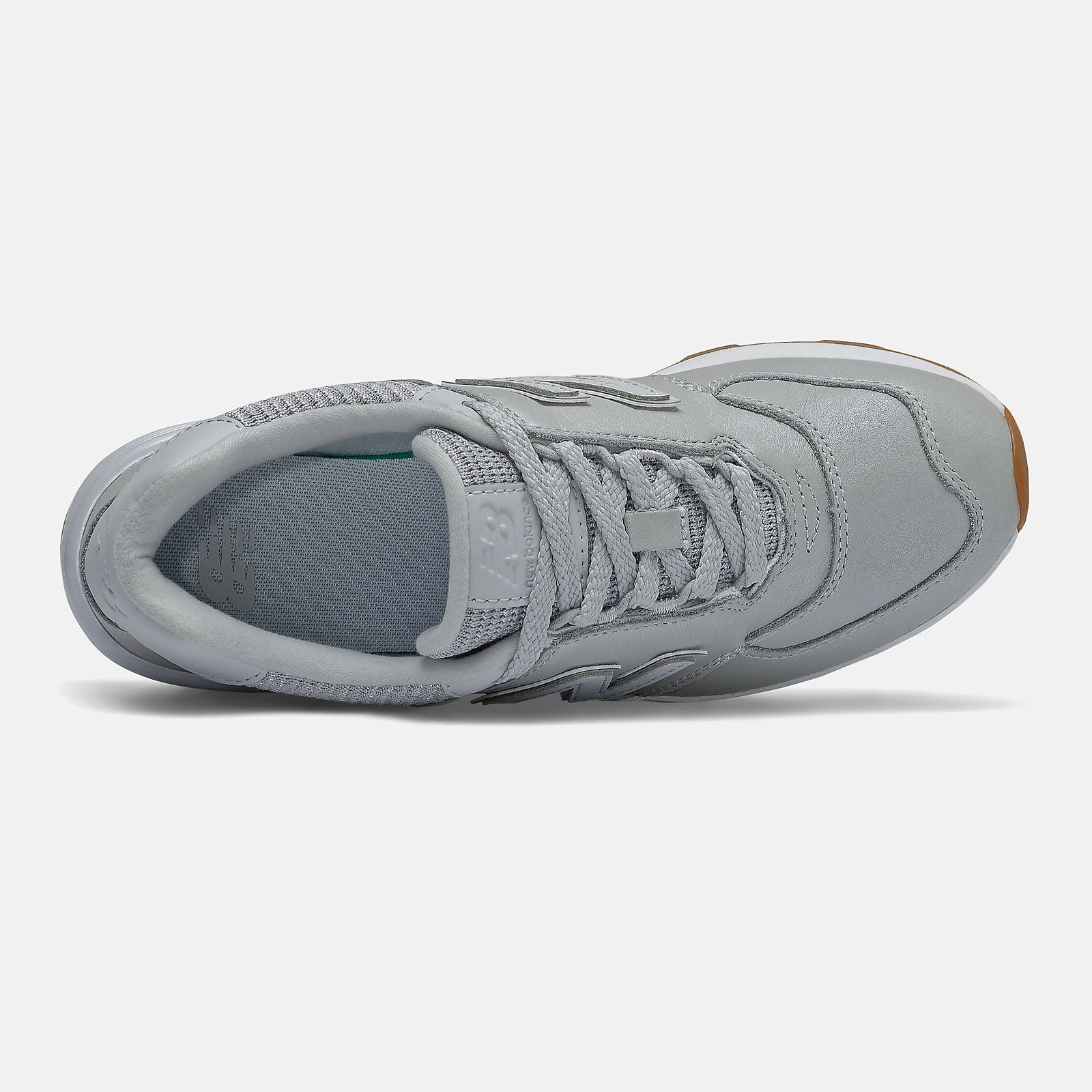574 | New Balance Shoes Light Aluminum/White - Women