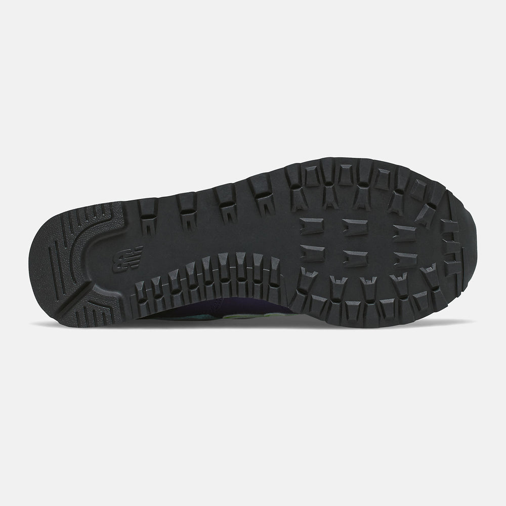 574 | New Balance Shoes Virtual Violet/Bleached Lime Glo - Women
