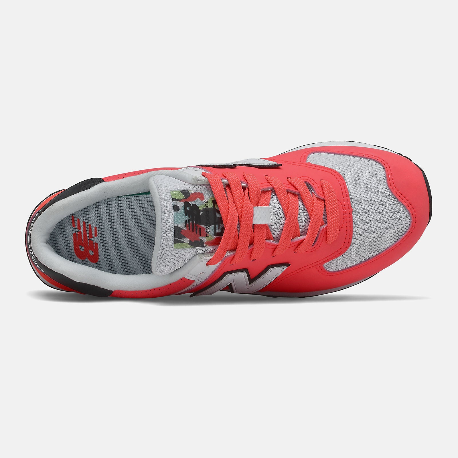574 | New Balance Shoes Vivid Coral/White - Women