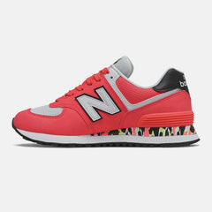 574 | New Balance Shoes Vivid Coral/White - Women