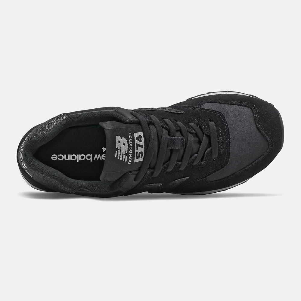 574 | New Balance Shoes Black/Rain Cloud - Women