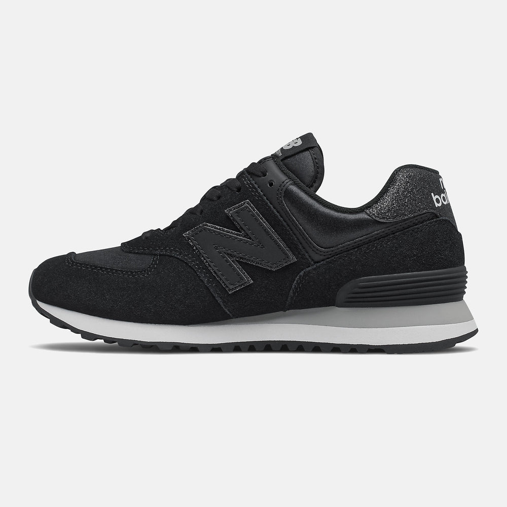 574 | New Balance Shoes Black/Rain Cloud - Women