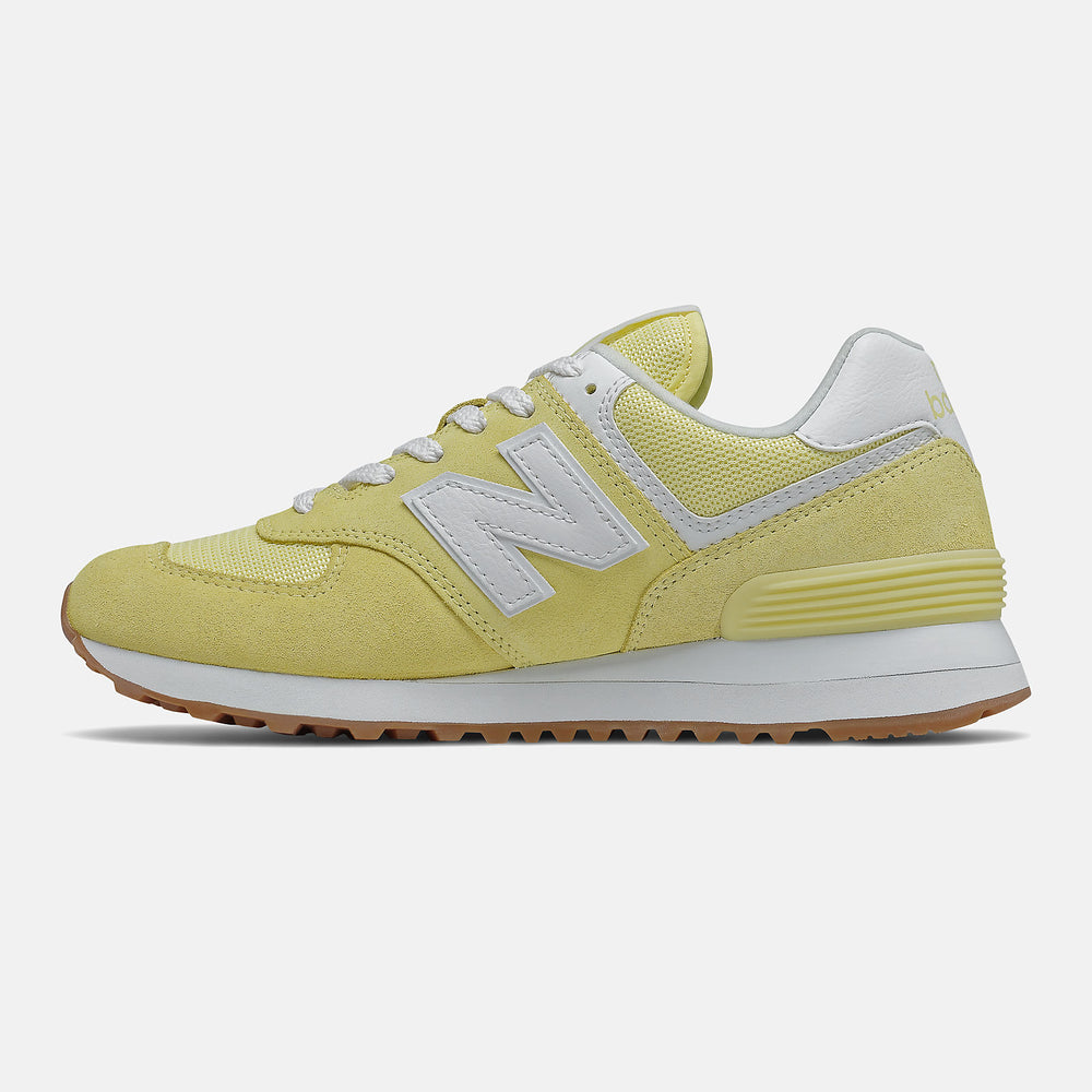 574 | New Balance Shoes Lemon Haze/White - Women