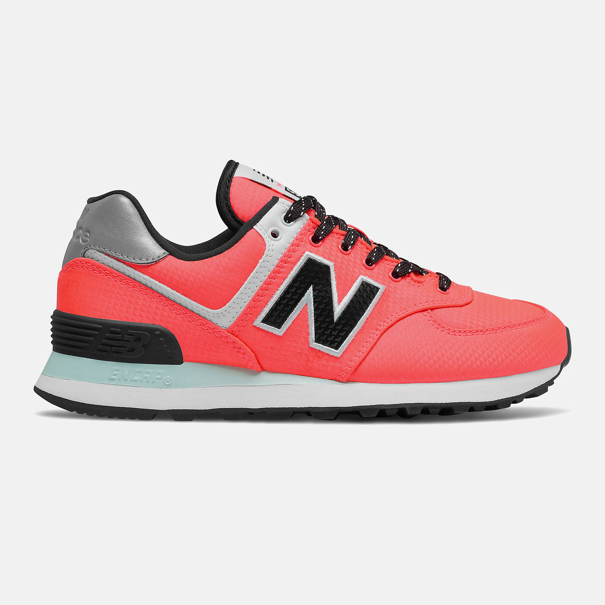 574 | New Balance Shoes Vivid Coral/White Mint - Women