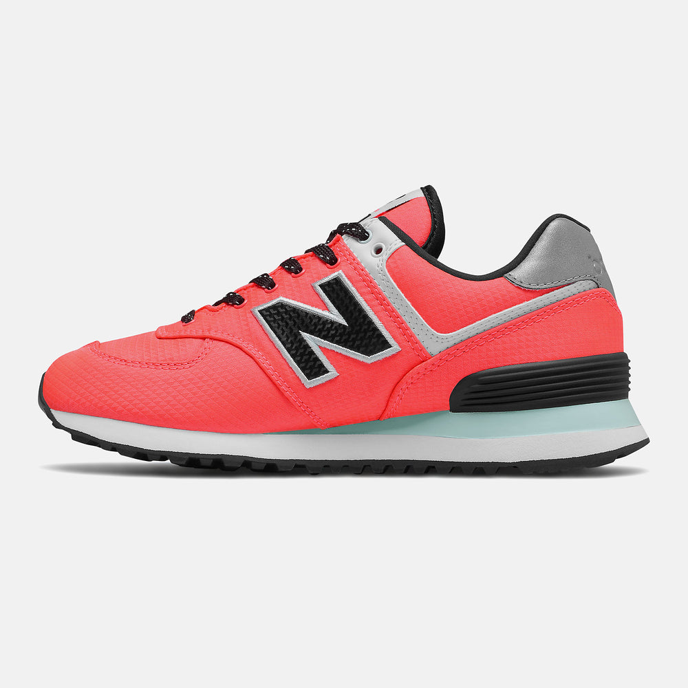 574 | New Balance Shoes Vivid Coral/White Mint - Women