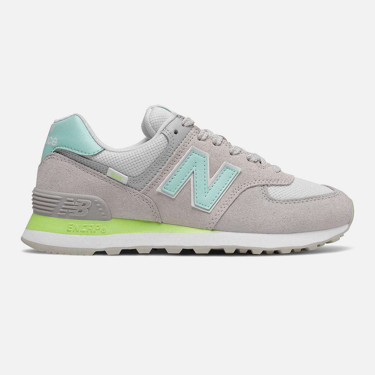 574 | New Balance Shoes Rain Cloud/White - Women