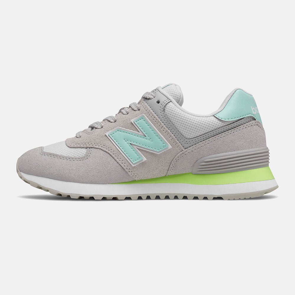 574 | New Balance Shoes Rain Cloud/White - Women