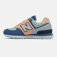 574 | New Balance Shoes Light Mango/Blue - Women