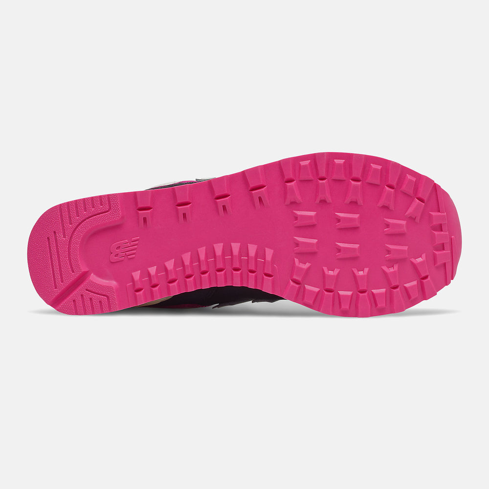 574 | New Balance Shoes Black/Pink Glo - Women