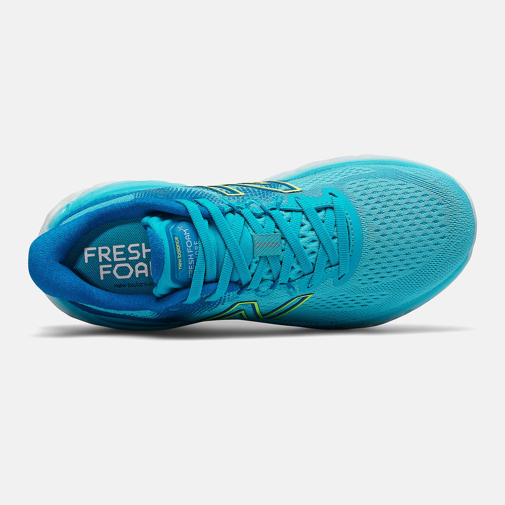 Fresh Foam More v3 | New Balance Shoes Virtual Sky/Bleached Lime Glo - Women