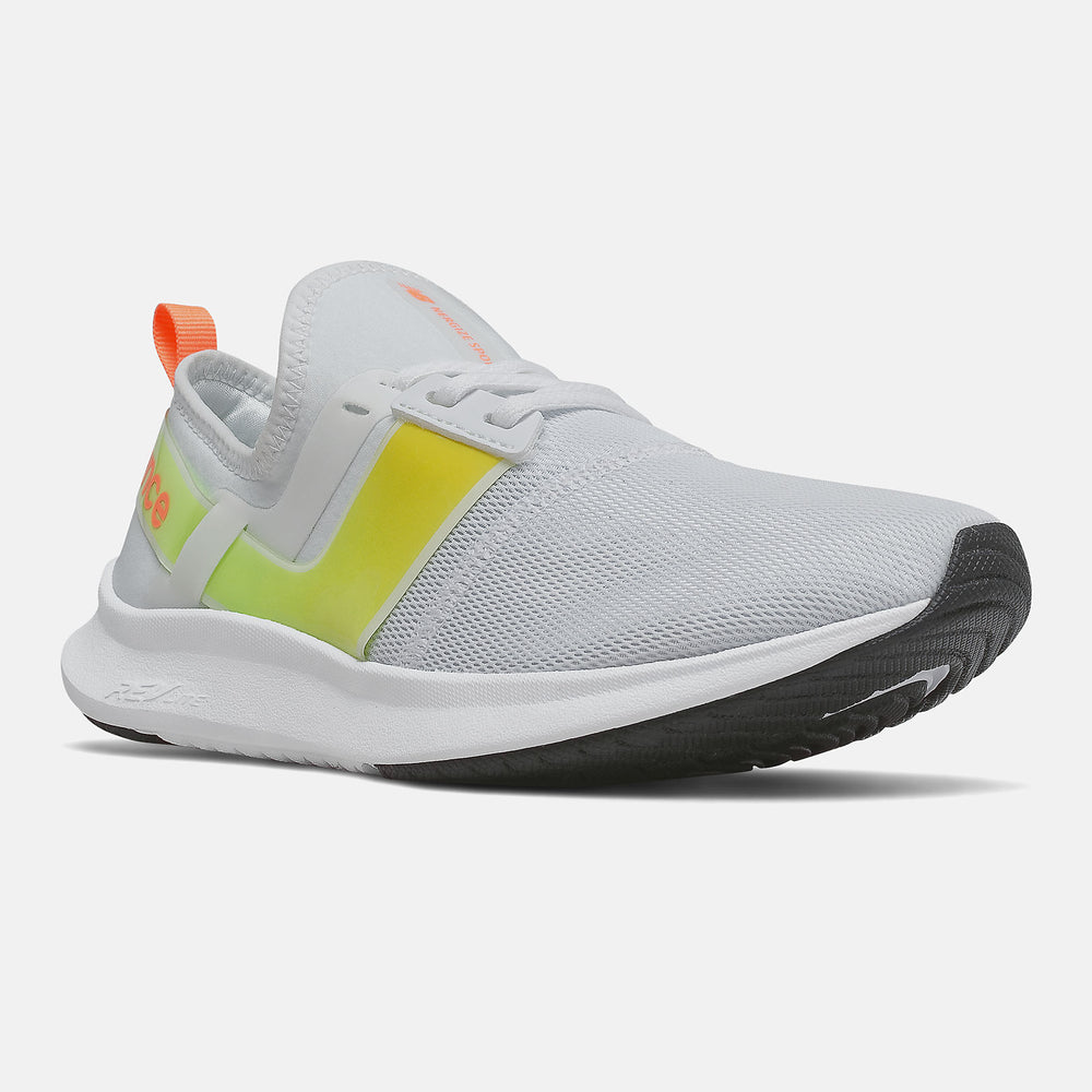 NB Nergize Sport | New Balance Shoes Munsell White/Citra Yellow - Women