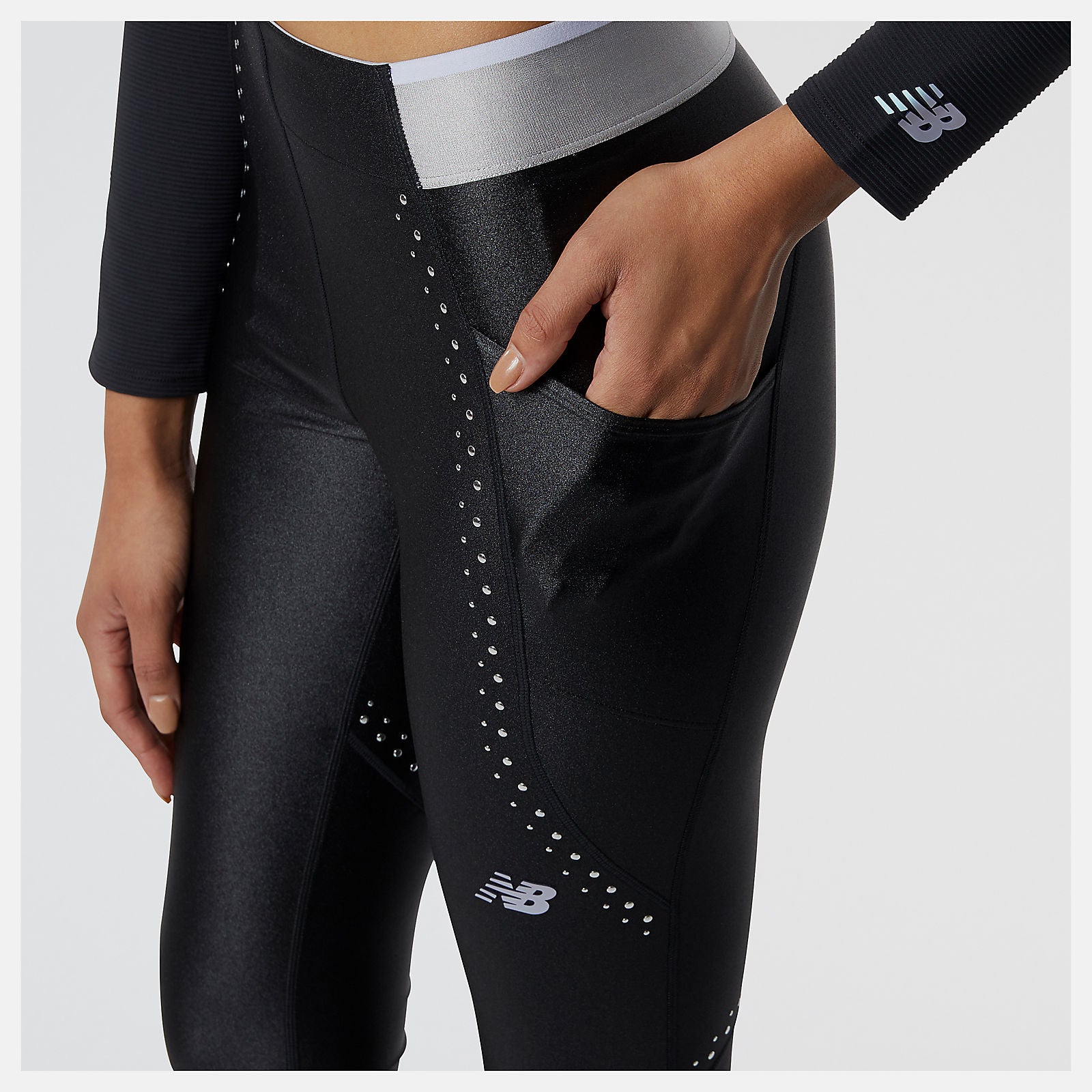 Syd 7/8 Tight | New Balance Clothing Black - Women