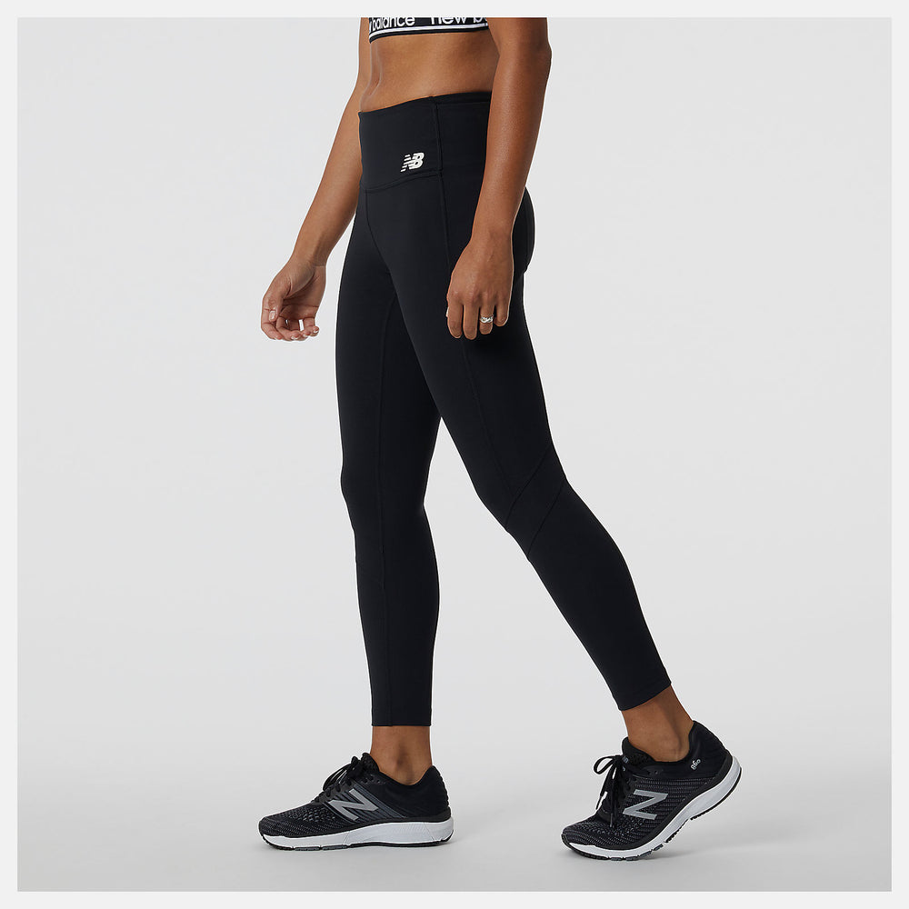 Transform NBSleek Crop Tight | New Balance Clothing Black - Women