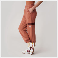 Bandier Fleece Jogger | New Balance Clothing Terra Cotta - Women