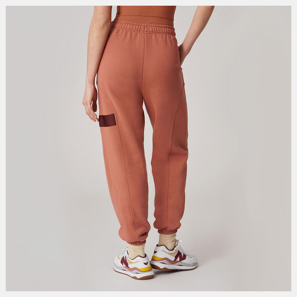 Bandier Fleece Jogger | New Balance Clothing Terra Cotta - Women