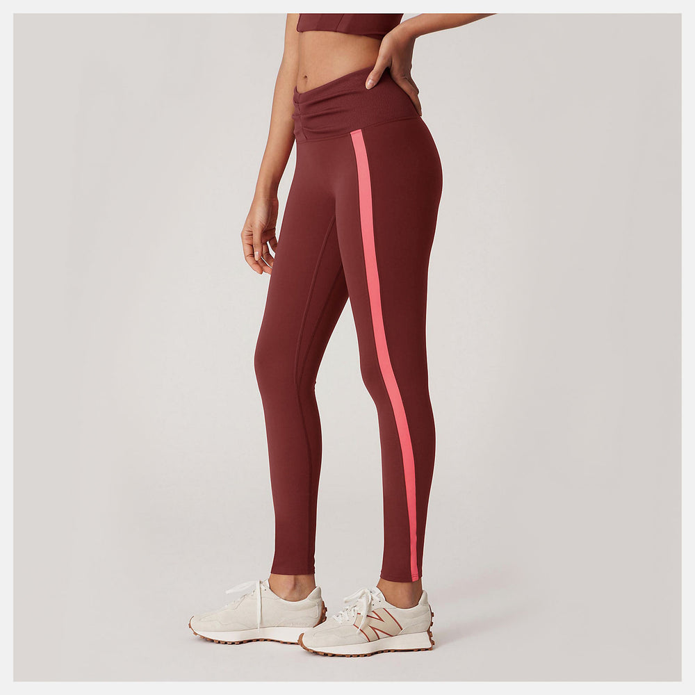 Bandier Ultra HR Tight | New Balance Clothing Deep Mauve - Women