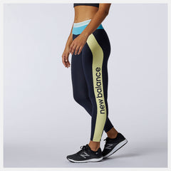 Achiever Remix High Rise 7/8 Tight | New Balance Clothing Yellow - Women