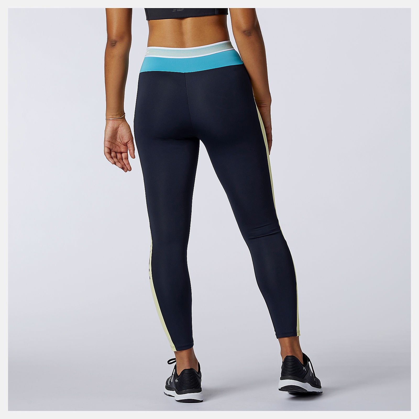 Achiever Remix High Rise 7/8 Tight | New Balance Clothing Yellow - Women