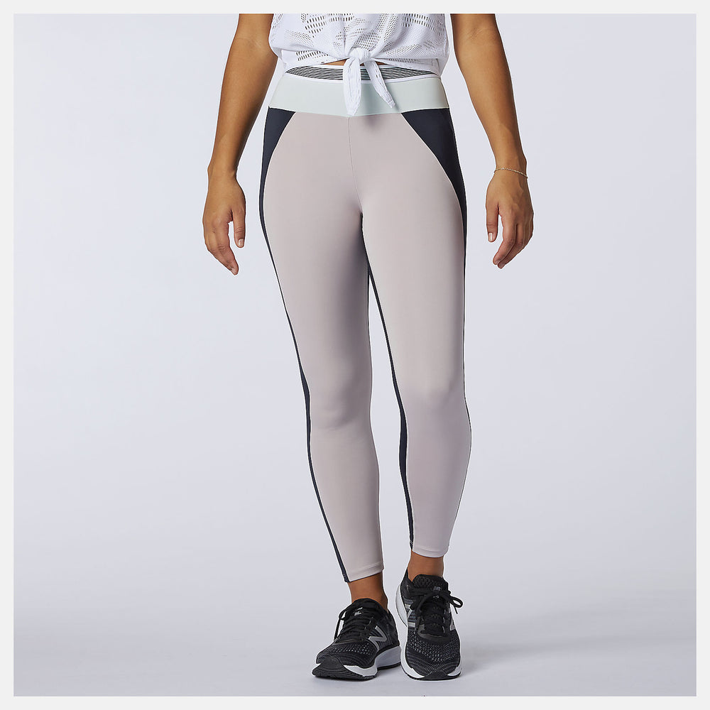 Achiever Remix High Rise 7/8 Tight | New Balance Clothing Logwood - Women